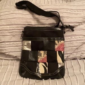 Coach look-alike Patchwork Crossbody Bag